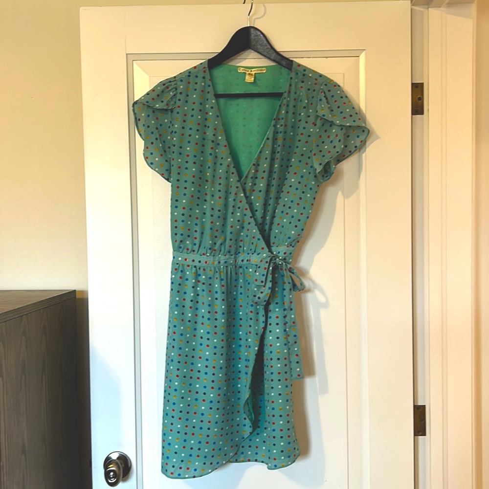Wrap Mini Dress